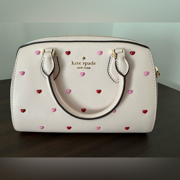 Kate Spade Cream and Pink Embellished Women's Bag - Picture 6 of 11